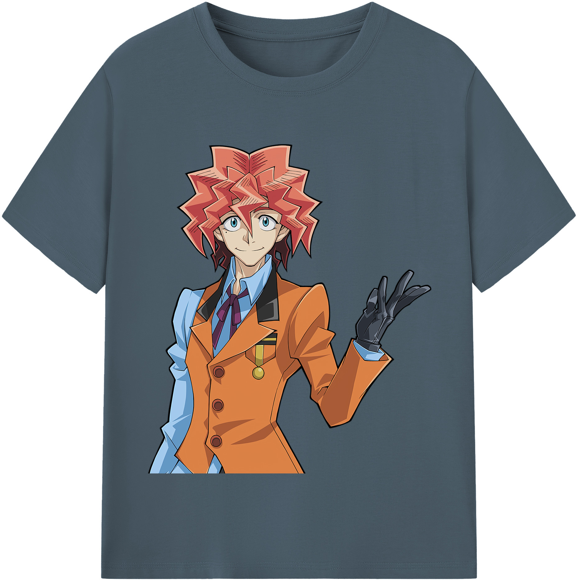 （画像用） 遊☆戯☆王 Yu-Gi-Oh! 綿100％半袖Tシャツ（フロントプリント）